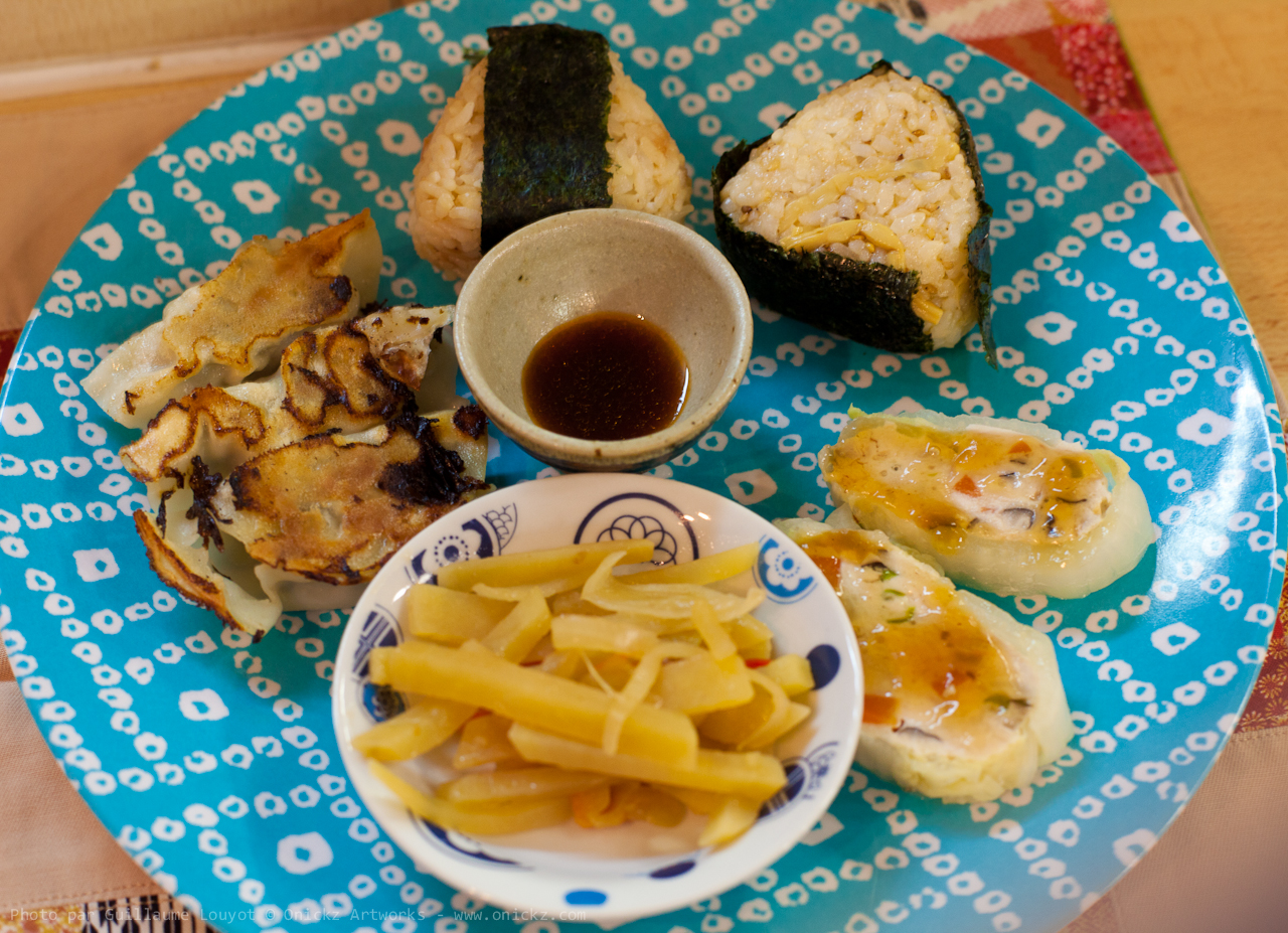 Repas traditionnel Japonais