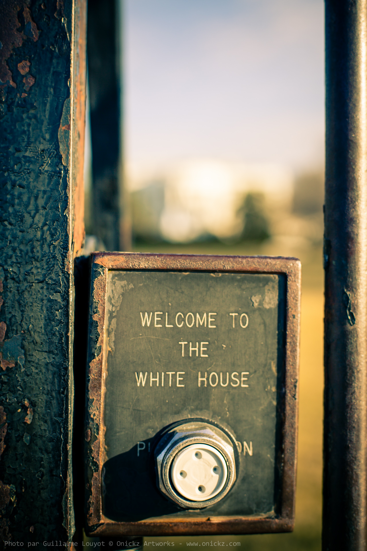 Welcome to the White House hidden entrance