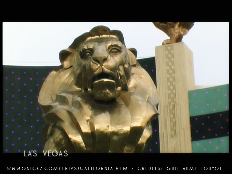 Las Vegas MGM Lion by Guillaume Louyot