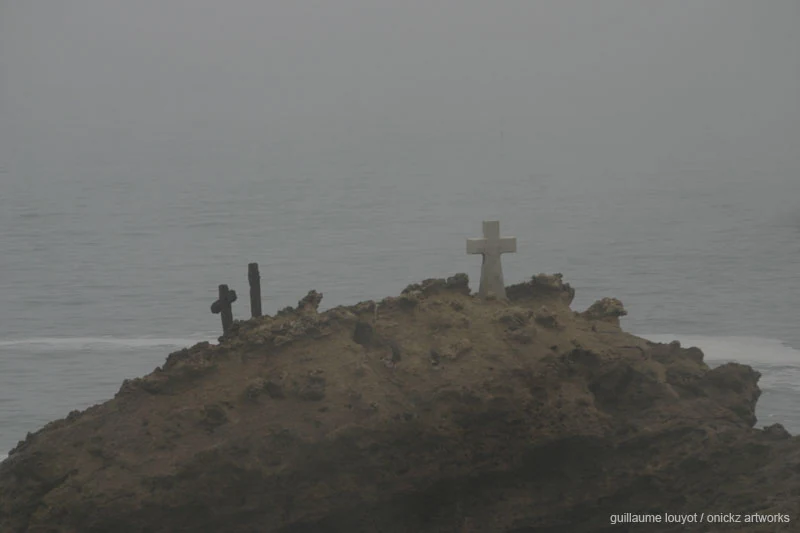 Silhouettes sur le rocher — Biarritz et Pays basque, Guillaume Louyot