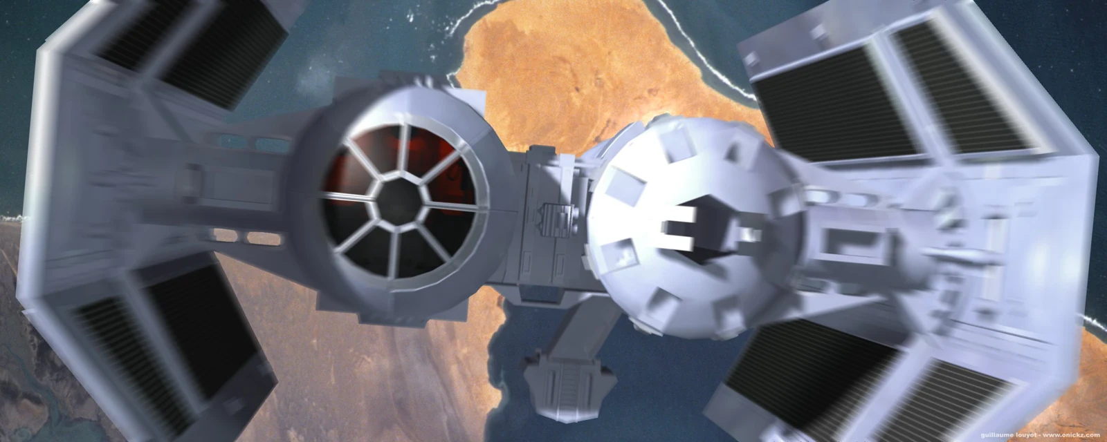 TIE Bomber, création de Guillaume Louyot