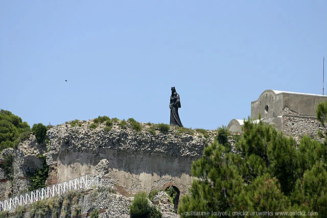 Ruines et végétation — Naples et ses environs, Guillaume Louyot