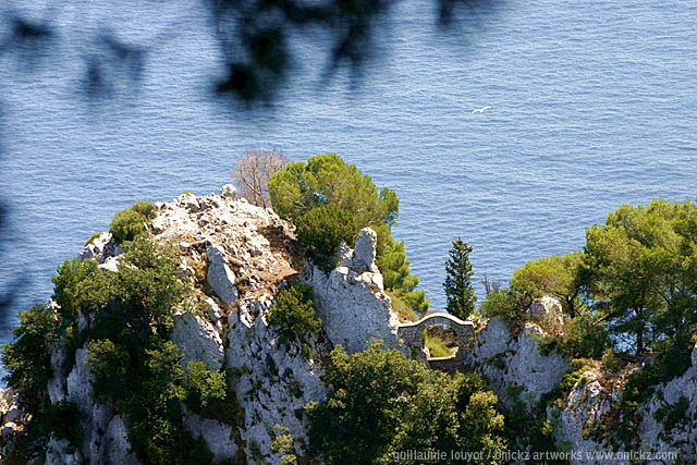 Jardin en bord de mer — Naples et ses environs, Guillaume Louyot