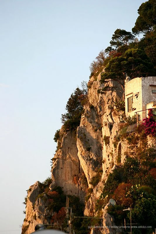Paroi rocheuse — Naples et ses environs, Guillaume Louyot