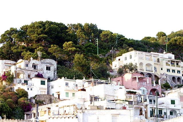 Maisons sur le littoral — Naples et ses environs, Guillaume Louyot