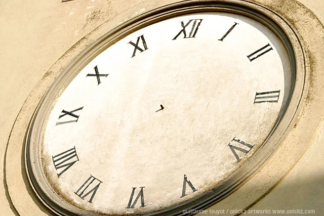 Horloge à chiffres romains — Naples et ses environs, Guillaume Louyot