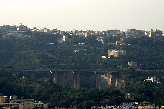 Quartier sur les hauteurs — Naples et ses environs, Guillaume Louyot