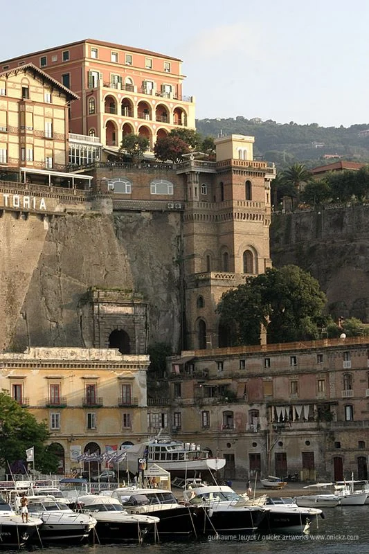 Fortifications au bord de l’eau — Naples et ses environs, Guillaume Louyot